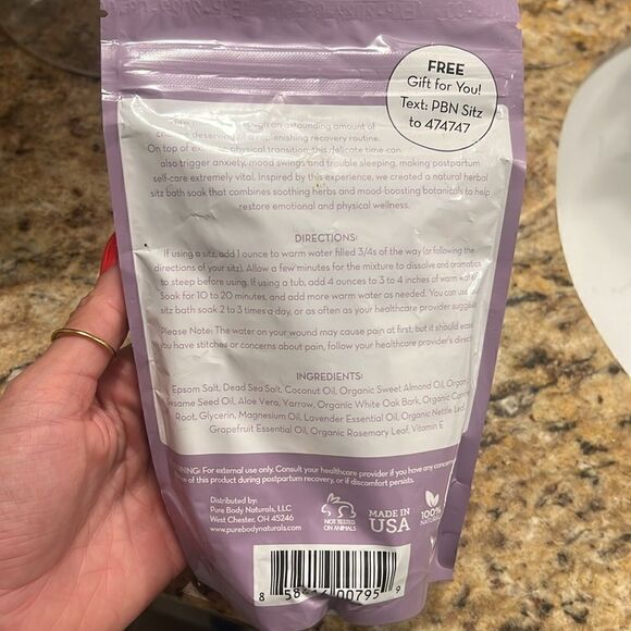 NEW - Bath Salt - Soothing Minerals for the Bath Tub - Picture 4 of 6